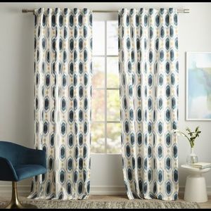 West Elm Ikat Curtains
